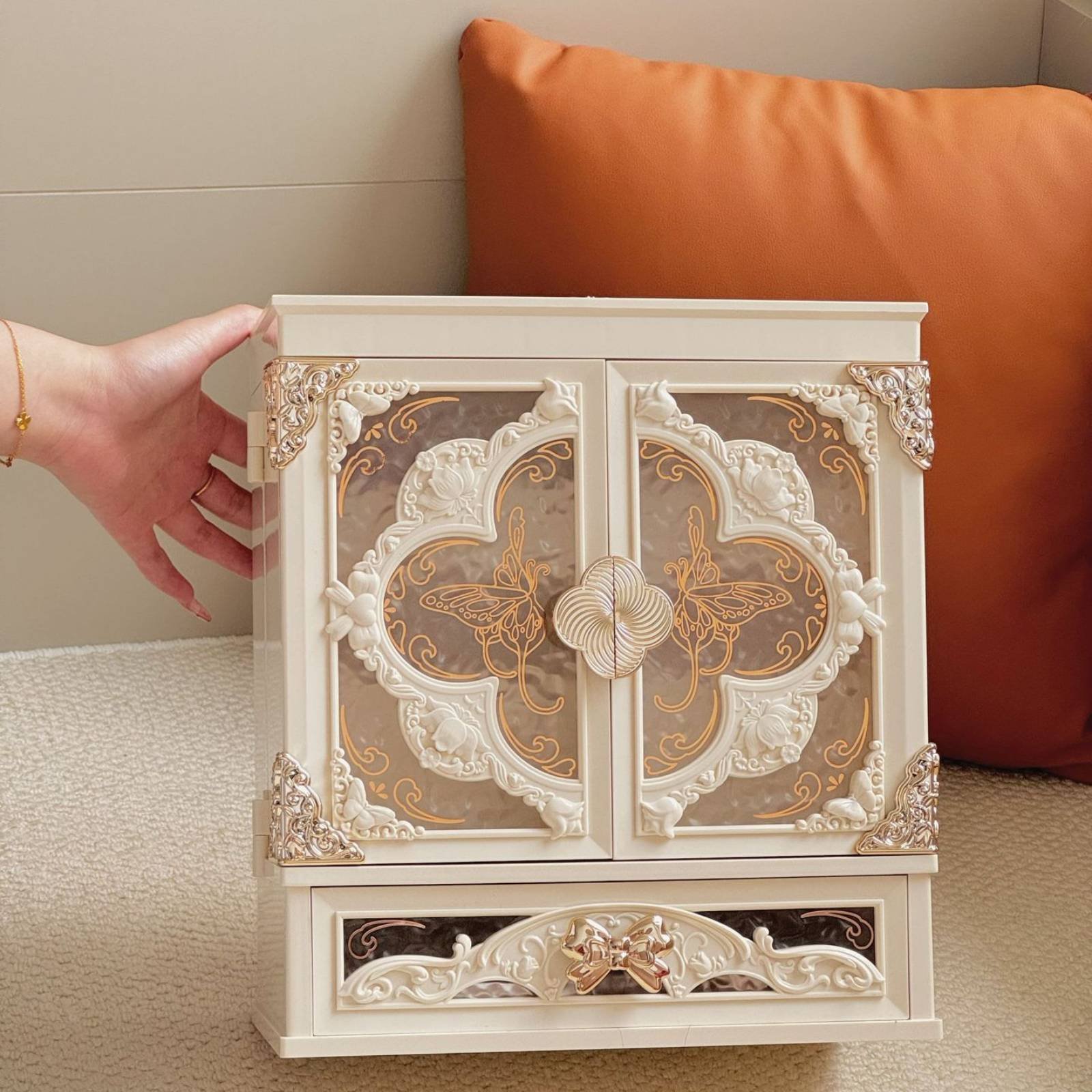 Women Accessories List - Llluminated Makeup Organizer Mirror 3 Color