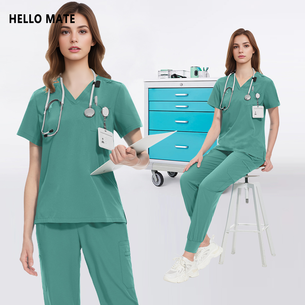 Multilcolors Women Scrubs Set  - đánh giá và giá Women'S Work Accessories
