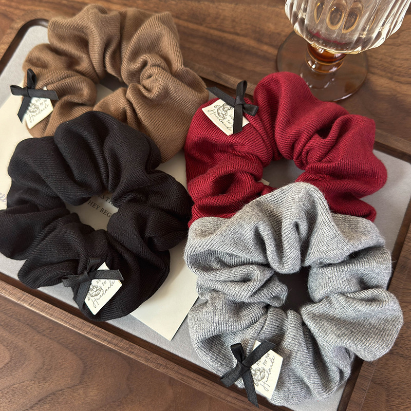 Retro Bows Soft Cotton Hair Sc - đánh giá và giá Hair Tie Velvet