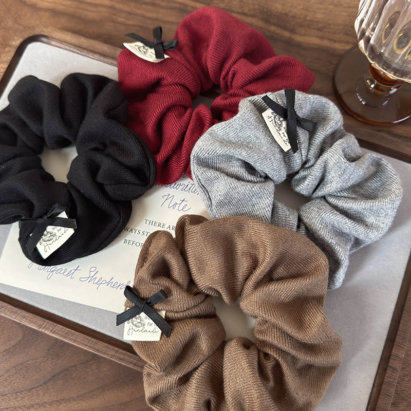 Retro Bows Soft Cotton Hair Sc - đánh giá và giá Hair Tie Velvet