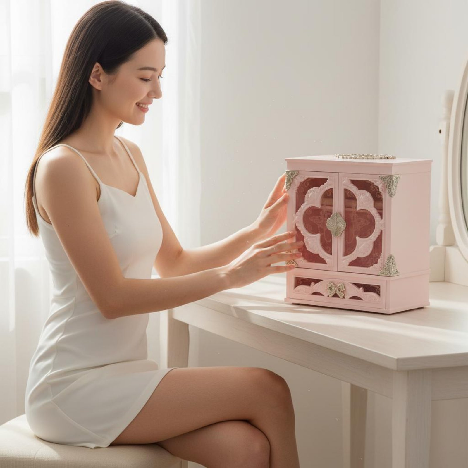Llluminated Makeup Organizer M - đánh giá và giá Women Accessories List