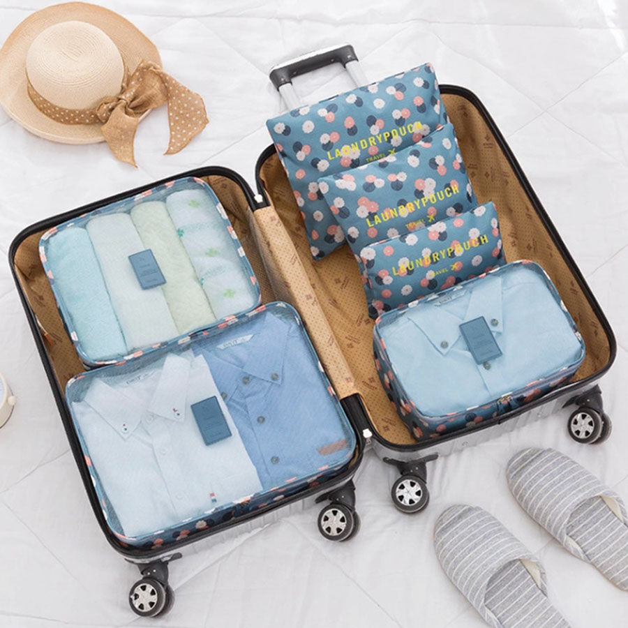 6pcs Travel Organizer Storage  - đánh giá và giá Women Accessories List