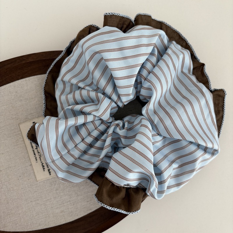 Super beautiful brown and blue - đánh giá và giá Hair Tie Velvet