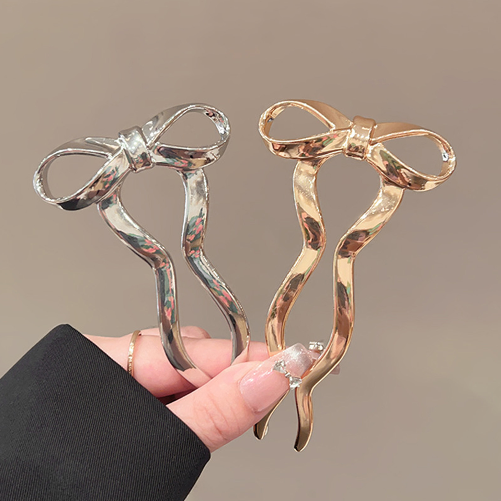Elegant Bowknot U Shape Hairpi - đánh giá và giá Women Accessories Holder