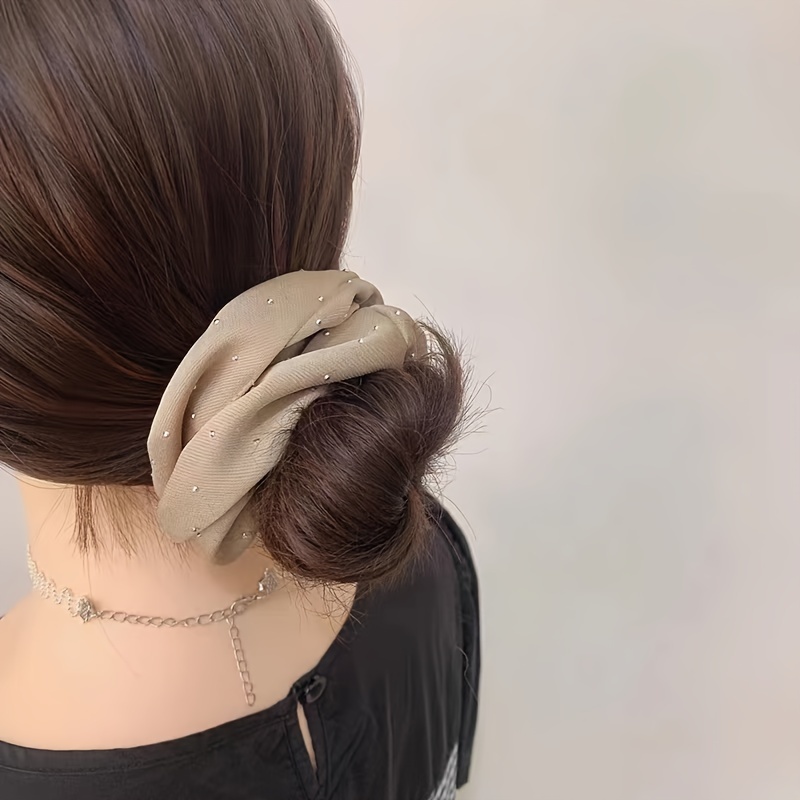1/3PCS Satin Scrunchies With R - đánh giá và giá Hair Tie Velvet