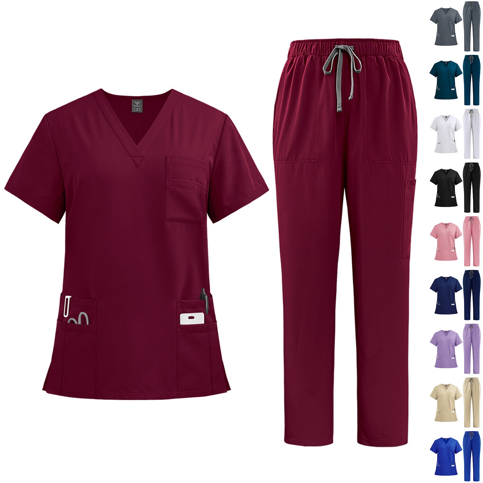 New Hospital Medical Scrub Sui - đánh giá và giá Women'S Work Accessories