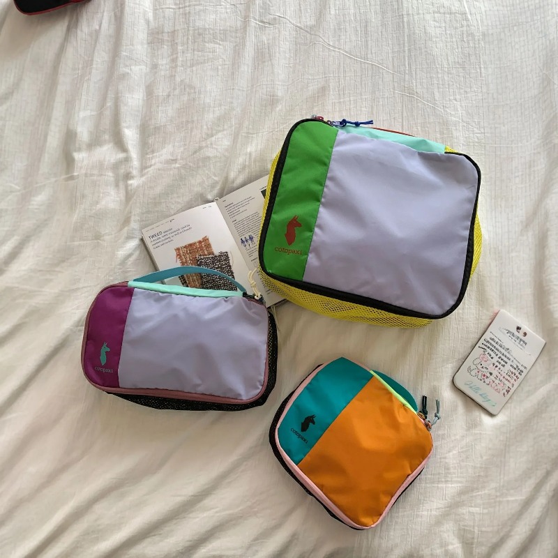 Multicolor Patchwork Travel To - đánh giá và giá Women'S Vanity Accessories