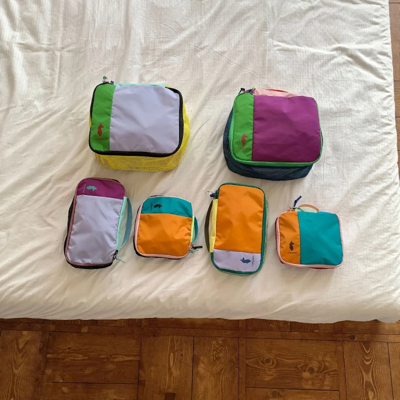 Multicolor Patchwork Travel To - đánh giá và giá Women'S Vanity Accessories