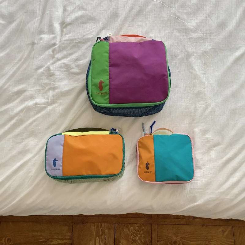 Multicolor Patchwork Travel To - đánh giá và giá Women'S Vanity Accessories