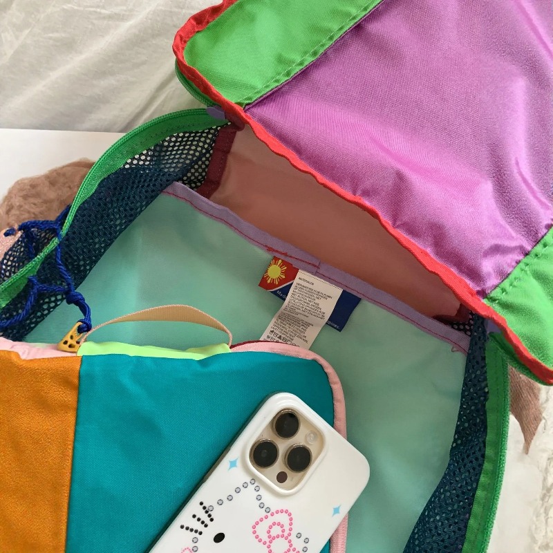 Multicolor Patchwork Travel To - đánh giá và giá Women'S Vanity Accessories