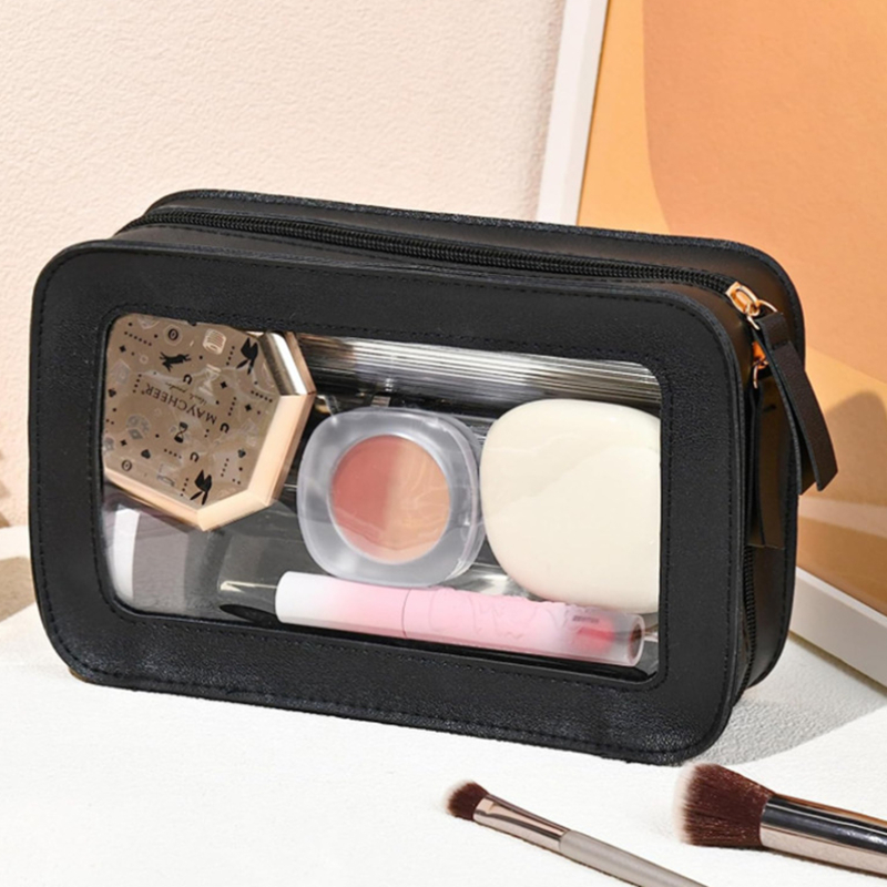 Women PU Makeup Bag Traveling  - đánh giá và giá Women Accessories List