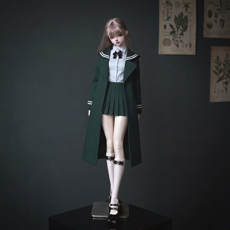 1/3 1/4 1/6 Scale School Style - đánh giá và giá Women'S Accessories Flannels